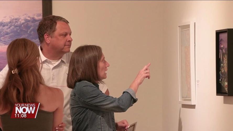 ArtSpace/Lima kicks off the "Open Wall" Exhibit Tuesday evening