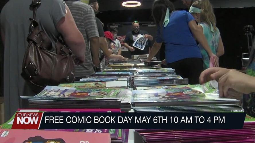 Free Comic Book Day is coming May 6th