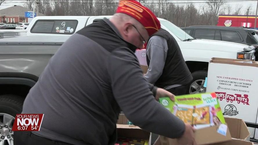Tom Ahl Family of Dealerships and Marine Corps collaborate to make large Toys for Tots donation