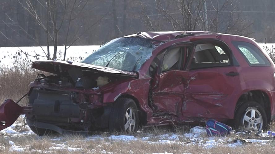 Emergency crews respond to collision at intersection of Fort Amanda and Wapak roads