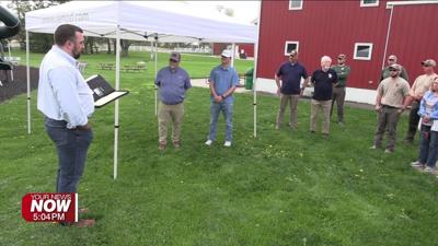 Johnny Appleseed honors the Allen County Fair with tree planting for Arbor Day