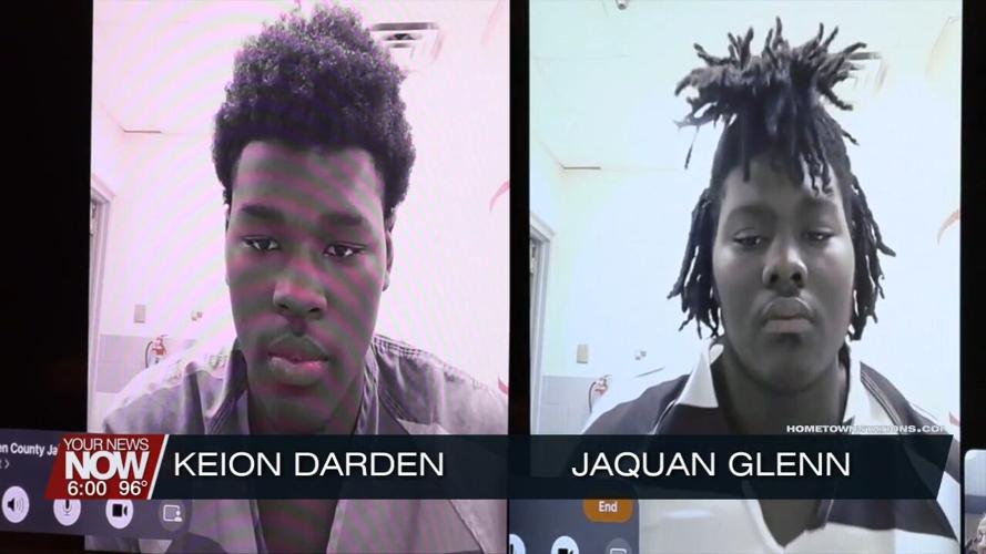 Two suspects are arraigned on charges involving deadly burglary