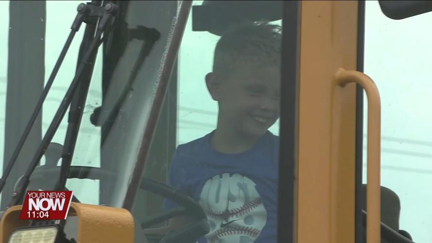 The Delphos Public Library and community hold annual "Touch-a-Truck" event for families and their kids