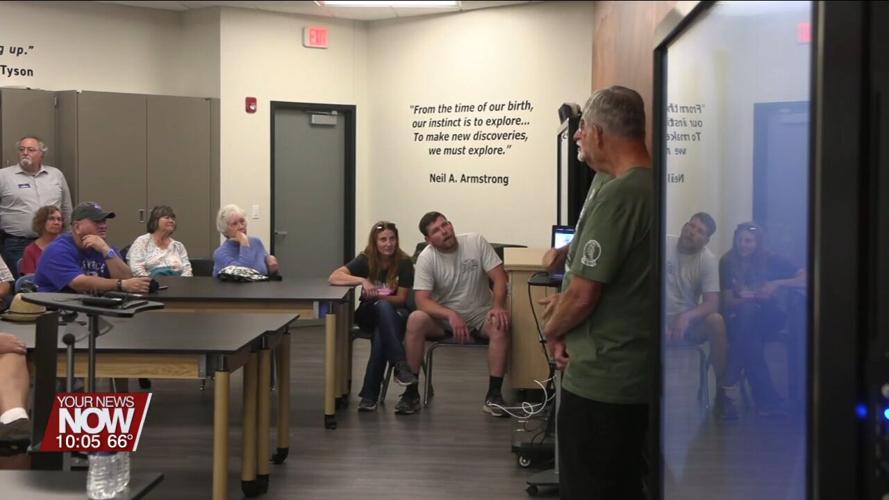 Two of the U.S. Navy Frogmen who retrieved Apollo 11 astronauts tell their story at Armstrong Air & Space Museum