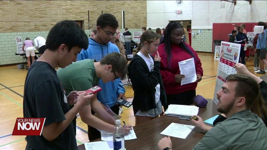 Shawnee Middle School students get a crash course in budgeting thanks to Real Money, Real World program