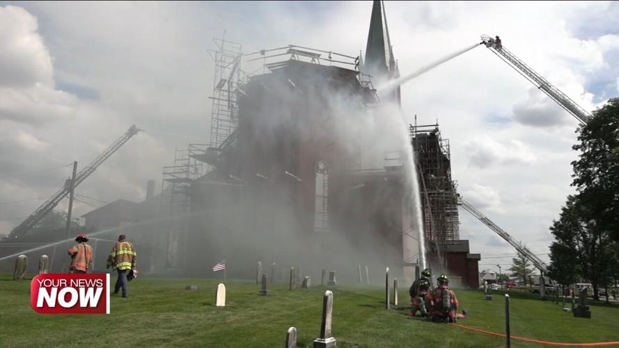 Fire damages historic church in Maria Stein