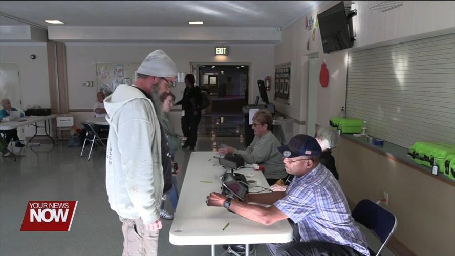Local polling locations seeing a steady stream of voters
