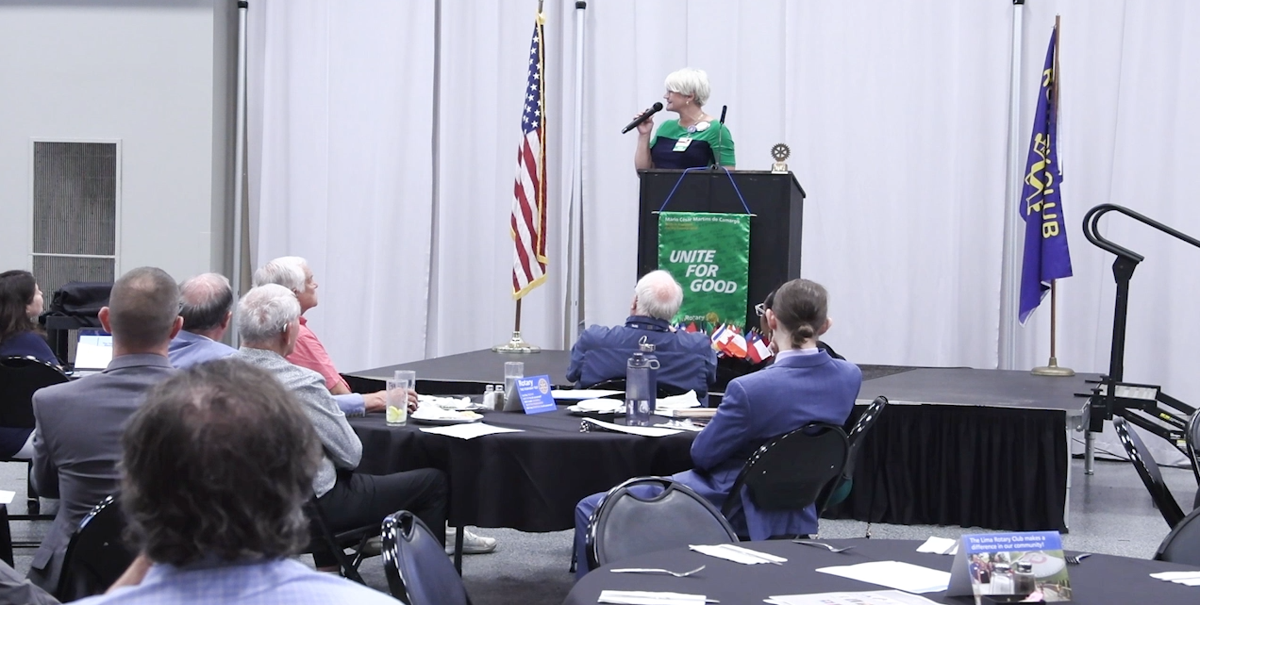 Lima Rotarians hear message on mental health and life balance