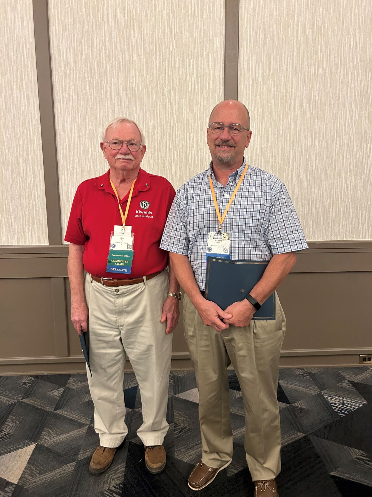 Rich Ulmes and Bob Day - 2024 Ohio Hall of Fame inductees