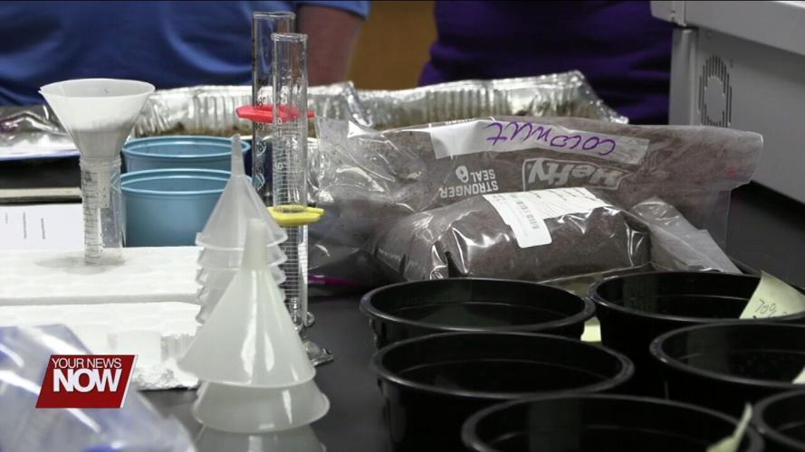 University of Findlay showcasing how they are converting manure and other waste into energy