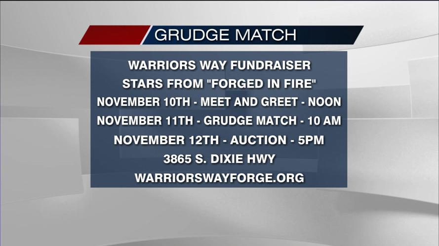 Bladesmiths coming to Allen County for Warriors Way forging fundraiser