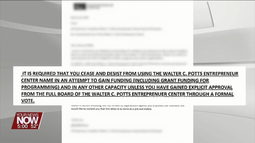 Jerome O'Neal sues Walter C. Potts Entrepreneur Center Board