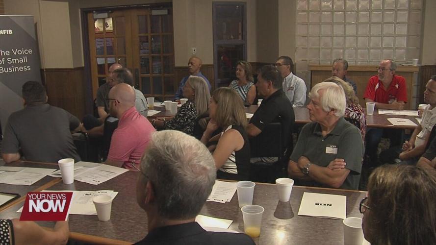 Jim Jordan appears in Lima on Thursday to connect with small business owners