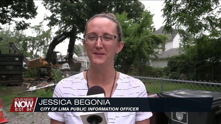 City of Lima's "Better Together Plan" officially begins demolition on the first of many dilapidated structures