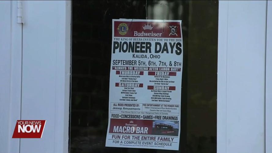 Kalida prepares to host 152nd annual "Pioneer Days" festival