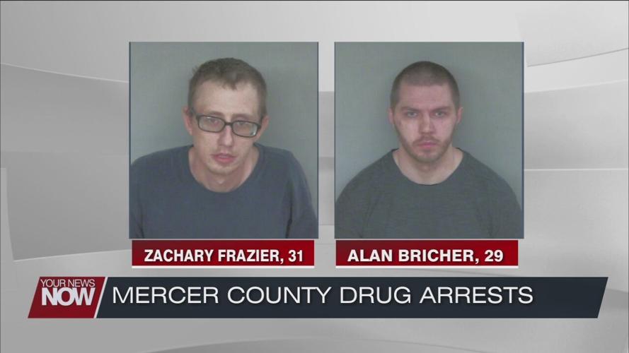 Two arrested in Mercer County on drug related charges
