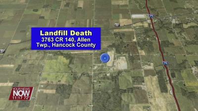 Employee of Hancock County Sanitary Landfill killed in an accident