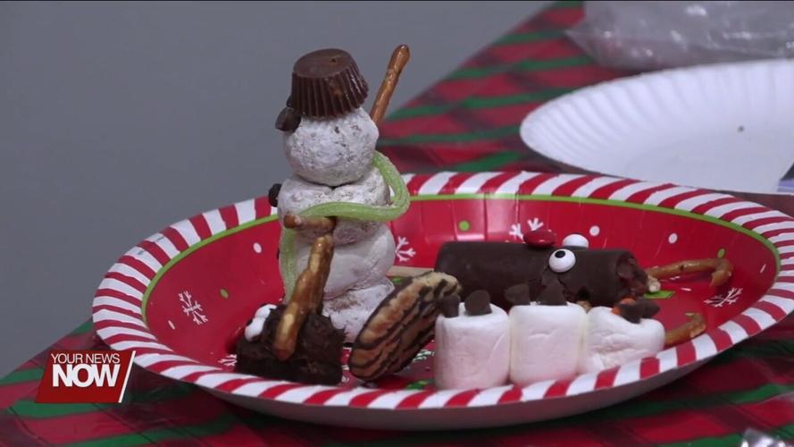 Kids kick off their Christmas break by making some treats at the Cridersville Public Library