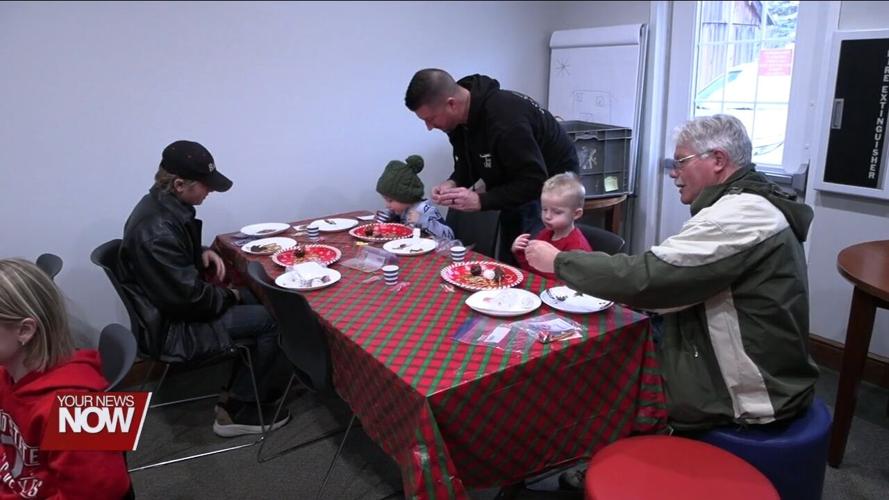 Kids kick off their Christmas break by making some treats at the Cridersville Public Library