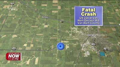 Van Wert man killed in two-vehicle crash at U.S. 224 intersection
