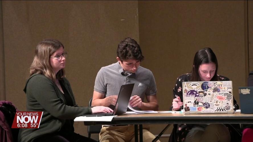 Bluffton University students learn about the art of debate