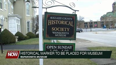 Historical marker to be placed at Wapakoneta Museum