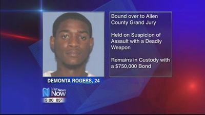 Demonta Rogers bound over to Allen County Grand Jury
