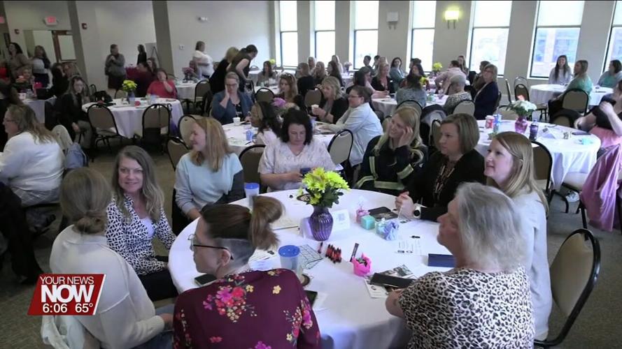 Having the right mindset was the topic at this quarter's Women in Business luncheon