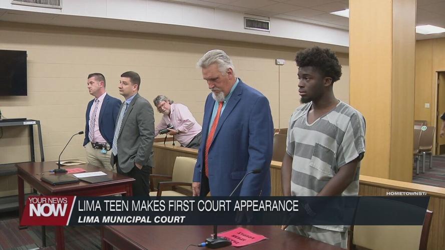 Lima teen facing rape charge makes first court appearance