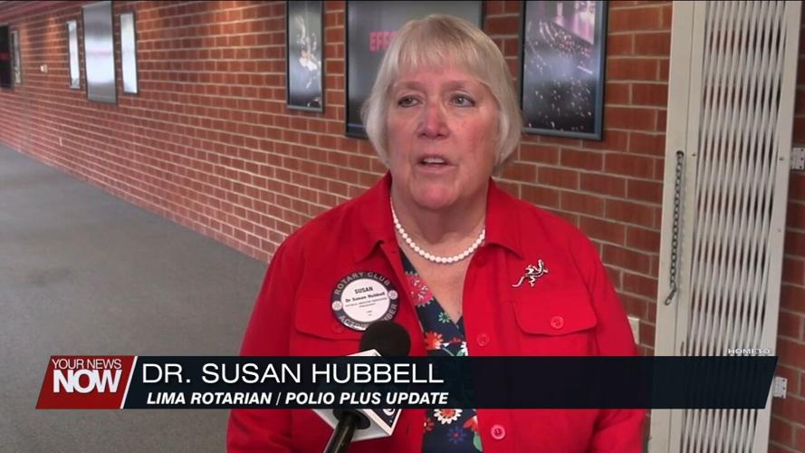 Lima Rotarians hear an update concerning the ongoing fight to eradicate polio