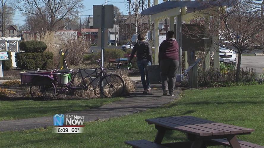 Allen County Master Gardeners sprucing up Children's Garden for the season