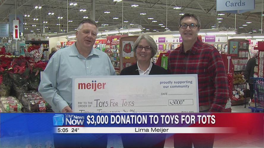 Meijer Donates 3000 To Toys For Tots