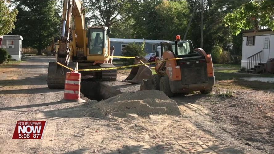 Spencerville's wetland retention project nearly complete