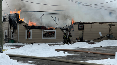 Multi-alarm downtown Ada fire destroys restaurant