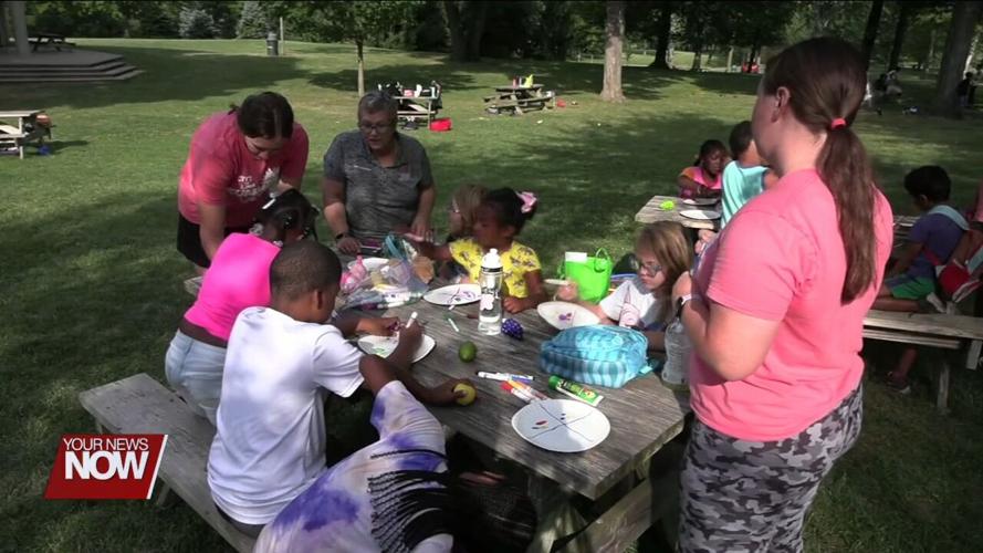 Kids in Lima Playground Program learn more about eating healthy thanks to SNAP-Ed program