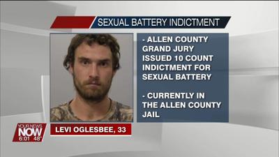An Allen County man indicted on multiple counts of sexual battery