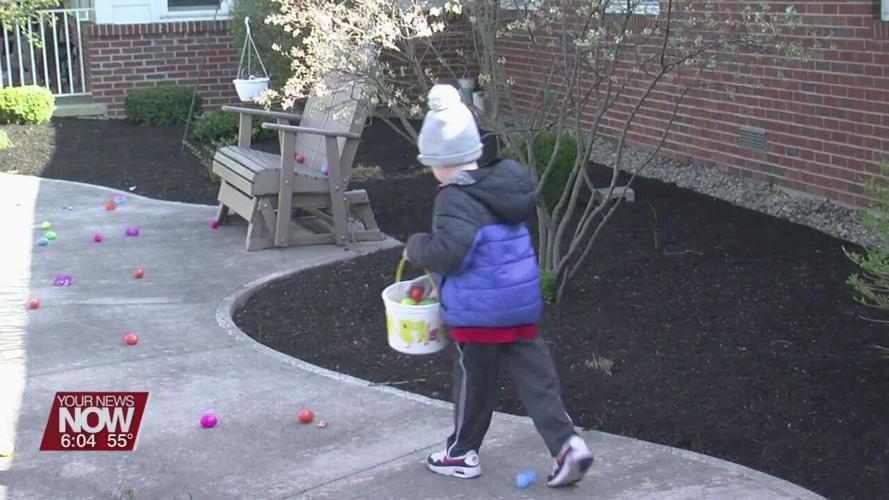 Lima Convalescent Home holds their first-ever Easter Egg Hunt
