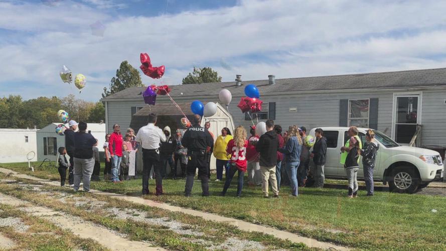 Balloon release ceremony held to celebrate Maleek Nelson's birthday