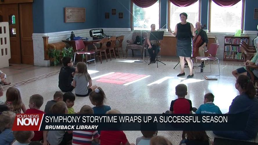 The Symphony Storytime program visits historic Brumback Library
