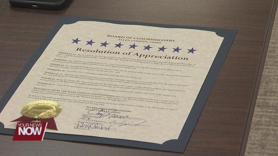 Allen County Board of Developmental Disabilities says goodbye to one of their own