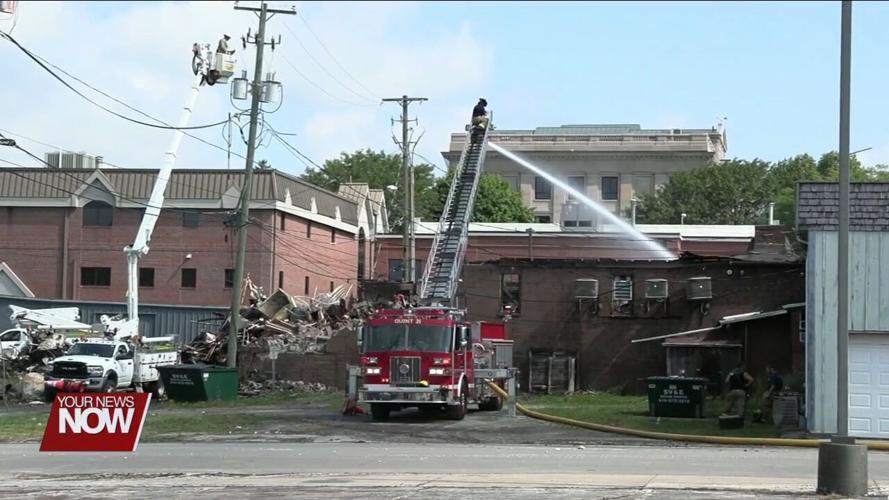 Fire destroys restaurant in downtown Kenton
