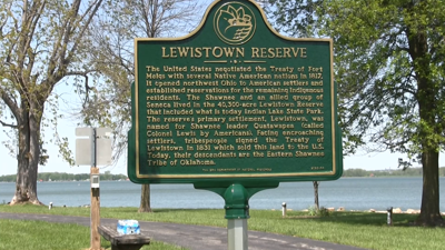 ODNR unveils historical marker highlighting Indian Lake’s canal and Native American history