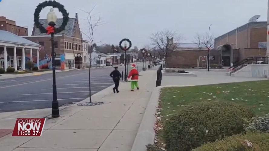 Bellefontaine Police Department arrests the Grinch and saves Christmas