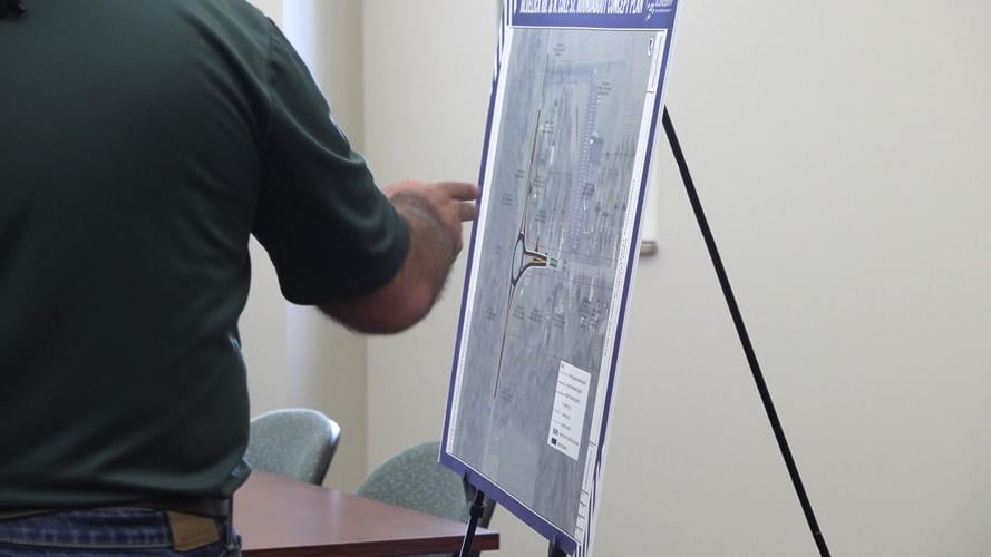 Allen County Port Authority unveils plans for roundabouts on North Cole Street