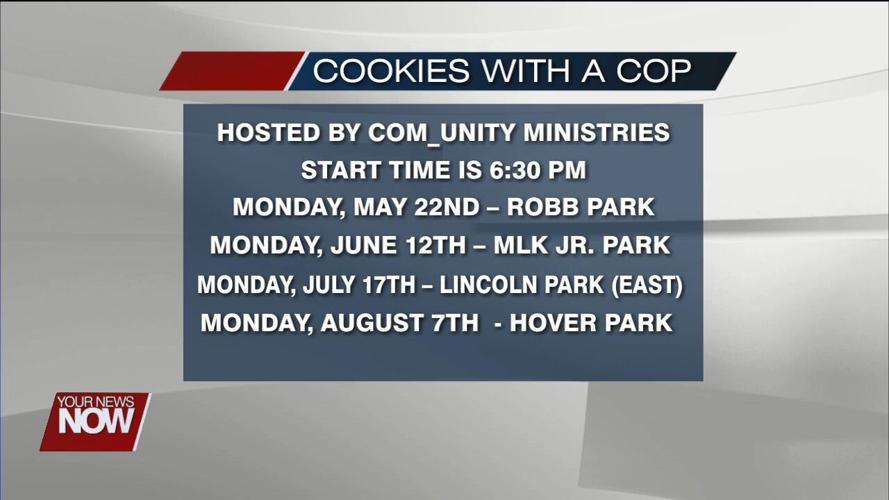 Com_Unity Ministries to hold Cookies with a Cop on May 22nd