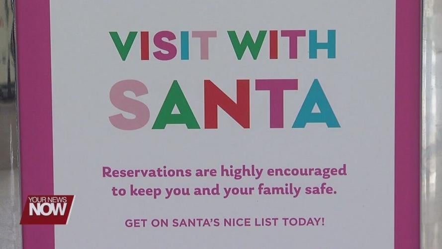 Santa sets up shop at the Lima Mall