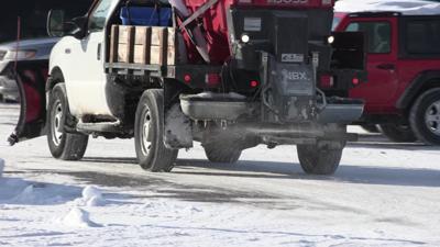 Local snow removal businesses push through heavy weekend snow