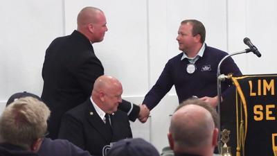 Lima Firefighter Jacob Shivley named 2025 John Brookman Firefighter of the Year