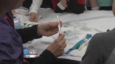 Teddy bear clinic helps kids overcome fears