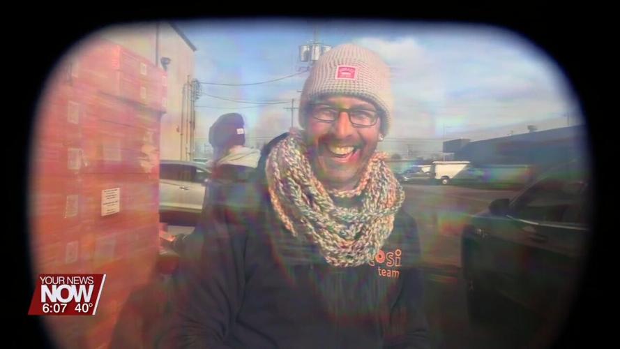 COSI make visit to Lima and hands out hundreds of free STEM Learning Lunch Boxes at a West Ohio Food Bank Distribution